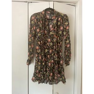 Zara Long-Sleeve Fall/Holiday Dress